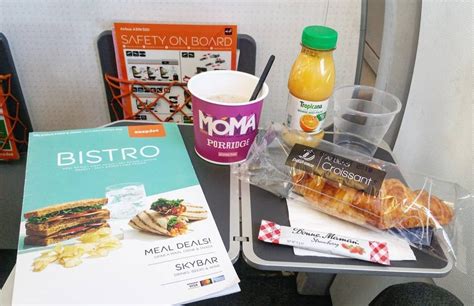 meals on easyjet flights